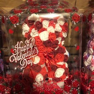 Rose bear 25 cm 10 in